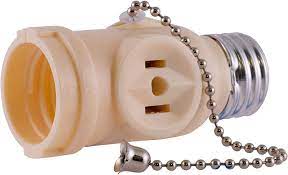 We did not find results for: Ge Socket Adapter Pull Chain Control Polarized 2 Prong Outlet Perfect For Workshop Garage Or Utility Room Ul Listed Light Almond 54180 Extension Cords Amazon Com