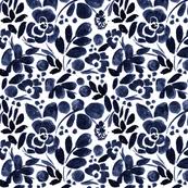 Find over 100+ of the best free floral pattern images. Navy Floral Spoonflower