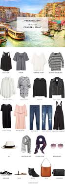 What To Pack For Italy And France Packing Light Livelovesara Italy Outfits Italy Packing List Travel Outfit