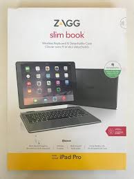 Zagg Slim Book Keyboard Case For 12 9 Ipad Pro Black Id7zf2 Bb0 Keyboard Case Ipad Pro Ipad