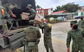 Porta gafete lanyard camuflaje militar tactico sedena acu. Sedena Entrega Insumos A Hospitales De Chiapas Noticias Locales Policiacas Sobre Mexico Y El Mundo El Heraldo De Chiapas