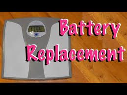 Replace the batteries when lo is displayed, or the readings grow dim or irregular. How To Replace The Batteries On A Bathroom Scale Easy Youtube