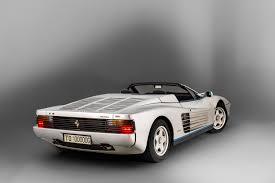 Recently, the chassis with serial number 010i was used in the restoration of a 125 s. Unique Ferrari Testarossa Spider Heading To Auction Autoevolution