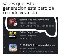 Desarrollado con el apoyo de tencent, se trata un juego gratuito que hace énfasis en algunos de los modos clásicos de la licencia como team deathmatch, search & destroy y. Vivimos En Una Sociedad En La Que Los Ninos Prefieren Fri Fayer Que El Cod Y El Pubg Maau