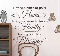 A living room is the central point of your home that needs a nice design.with these wall decor ideas for your living room, enhance the mood of your home. Blessing Living Room Wall Decor Tenstickers