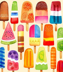 Margaret Berg Art Illustration Summer Fruit Fun Fruit Illustration Summer Illustration Art