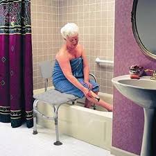 Adjustable Shower Chair Bathtub Transfer Bench For Seniors Bathroom Shower Seat For Disabled Transfer Bench Shower Chair Bathroom Tool
