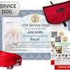 How to register your service dog for free. 3