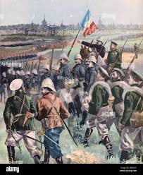Battle of peking 1900 hi-res stock ...