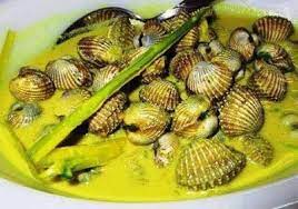 Resepi Mudah Kerang Masak Lemak Cili Api Kunyit Bawang Kulit Kerang