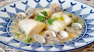 La juani de ana sevilla: Bacalao En Salsa Verde Con Almejas Y Guisantes Guiso De Pescado Facil