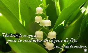 Nous disons que le muguet porte chance s'il possède 7 fleurs. Carte Un Brin De Muguet Cybercartes Com