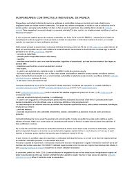Suspendarea contractului de munca urmare a formularii plangerii penale impotriva salariatului, pronuntata de tribunalul dolj (hotararea 1996 din 08.04.2014). Suspendarea Contractului Individual De Munca