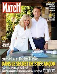 A sports news magazine, match l'intran (a play on l'intransigeant), was launched on 9 november 1926 by léon bailby. Emmanuel Macron Brigitte Macron Brigitte Macron And Emmanuel Macron Paris Match Magazine 20 August 2020 Cover Photo France