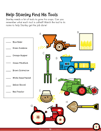 Helps Stanley Find His Tools A Color Matching Worksheet To Do After Reading Stanley The Far Preschool Worksheets Worksheets For Kids Free Preschool Worksheets