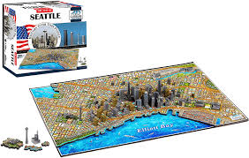 Get everyday jigsaw, free jigsaw puzzle game that'll rock your world. Amazon Com 4d Cityscape Seattle Time Puzzle 1100 Pieces Toys Games