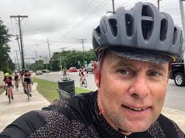 Austin road ride with strong winds