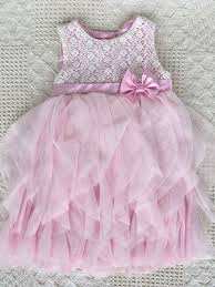 Nannette Baby Pink Toddler Girls Layered Ruffled Tulle