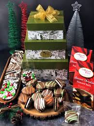 Individually wrapped treat giveaways are a special way to spread your name! Three Tier Chocolate Tower Chocolate Gift