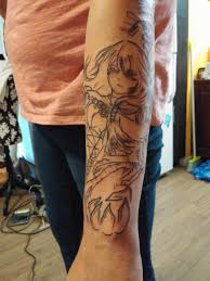 Experienced sleeve tattooists will have a good grasp of how long an artwork takes so will be able to accurately give you a per piece. Line Work For The Start Of My Sleeve Tattoo Featuring Velvet Tales