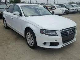 2011 Audi A4 Premium 2 0l For Sale At Copart Auto Auction Bid Win Now Car Auctions Audi Audi A4