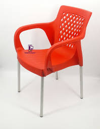 This is the perfect solution to chairs that have lost their legs, because you only need the seat and back. 2pcs Strong Comfortable Plastic Chair With Metal Tubing Legs Madukani Online Shop