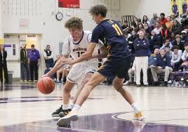 Boiling Springs vs ELCO in the first round of the District 3 4A boys  basketball tournament at Boiling Springs High School