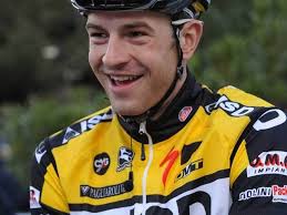 Brit Stannard in today's Giro break