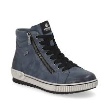 AllSaints Tana Logo Embossed Leather High Top