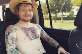 Ed sheeran (@teddysphotos) | инстаграм. Ed Sheeran Fieser Tattoo Streich Von Saoirse Ronan Gala De