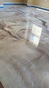 My Beautiful Mettalic Concrete Stain Floors In My Beauty Art Studio By Glen Coulson In Las Vegas Hit Up His Concrete Stained Floors Stained Concrete Flooring