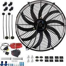 Strip the wires back 3/8 inch. 16 Inch Reversible Electric Radiator Cooling Fan 12 Volt Manual Toggl American Volt