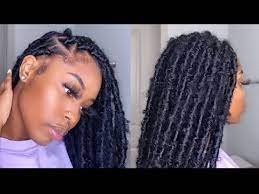 Made with 100% quality low temperature fiber synthetic hair extensions. Distressed Butterfly Locs Tutorial Easy How To Make Them Look Realistic Distressedlocs Youtube