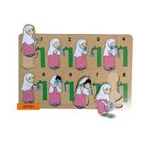Caranya pun cukup mudah, yakni ambil tiga sendok teh (teh apa saja, terpenting bukan serbuk atau bubuk) lalu masukkan ke dalam cangkir dan sedih dengan air panas secukupnya. Wooden Puzzle Wudhu Solat Qurratulainspecial S Blog
