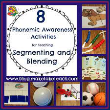 8 Great Ideas For Teaching Segmenting And Blending Make Take Teach Phonemic Awareness Activities Phonological Awareness Activities Literacy Activities