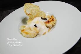 Joues De Lotte Puree De Chataignes Mousse De Lait A La Truffe Un Plat Parfait Pour Les Fetes Joues De Lotte Nourriture Delicieuse Alimentation