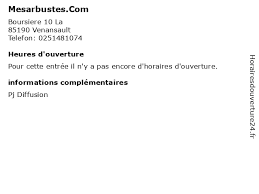 Á… Mesarbustes Com Horaires D Ouverture Boursiere 10 La A Venansault Check out what 443 people have written so far, and share your own experience. horairesdouverture24