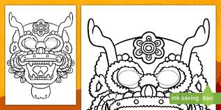 Our printable dragon mask is useful for acting out fairy stories, the story of st george and the dragon, and of course the chinese zodiac story! Chinese New Year Dragon Mask Template