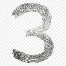 Silver Glitter 3 Number Png Brush Stroke Font Free Image By Rawpixel Com Hein Brush Stroke Font Silver Glitter Brush Strokes