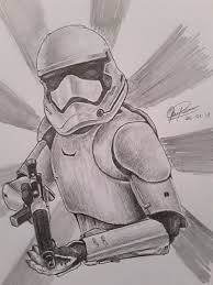 Storm Trooper Graphite Star Wars Drawings Star Wars Art Drawings Star Wars Art
