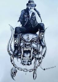 Rock N Roll Art Lemmy Motorhead Heavy Metal Art