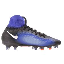 Details About Nike Jr Magista Obra Ii Fg Kids Boys Girls Soccer Cleats Black Blue 844410 015