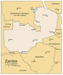 See zambia in different ways, with different styles of maps. Zambia Map For Powerpoint Major Cities And Capital Clip Art Maps