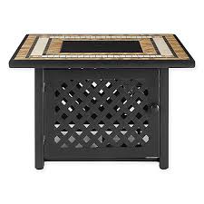 Buy now on bed bath & beyond. Tucson Propane Fire Pit In Brown Bed Bath Beyond