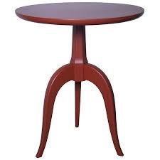 Flynn Side Table In Red End Tables Side Table Table