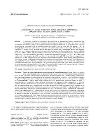 PDF) Low dose glucocorticoids