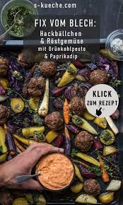 hackballchen mit ruben aus dem ofen feierabend blechgericht einfache gerichte lecker kochen pikante gerichte