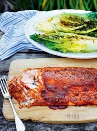 Saumon Grille En Filet Entier Ricardo Recipe Grilled Salmon Salmon Fillet Recipes Veggie Recipes