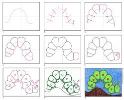 Share this lesson with your friends and. How To Draw An Easy Caterpillar Art Projects For Kids