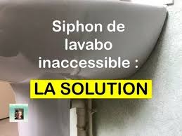 Comment Enlever Un Siphon De Lavabo Inaccessible Youtube